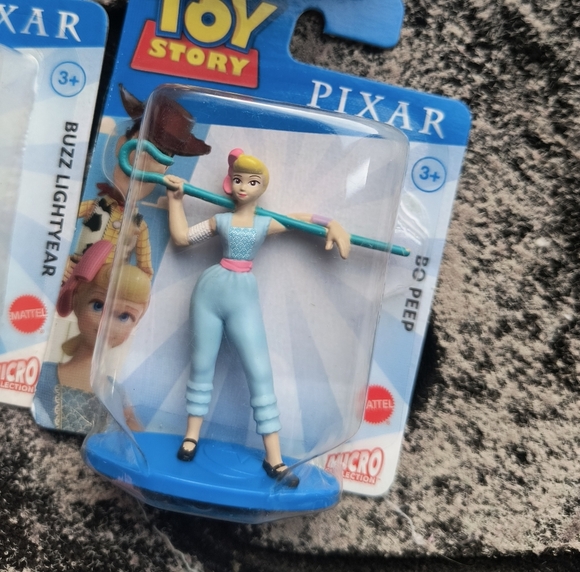 Toy Story Disney Pixar Figures Set Of 4 Rex Buzz Bo Beep Forky Collection New - Picture 5 of 5